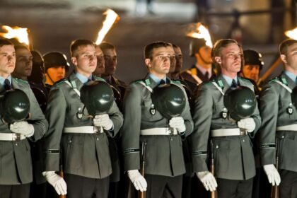 Großer Zapfenstreich Olaf Scholz